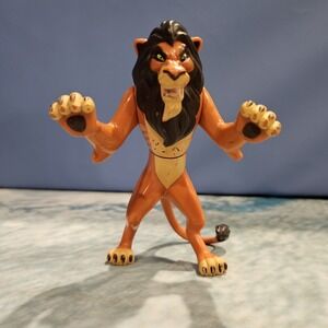 Disney Lion King Scar Action‎ Figure 2003 Hasbro Fight To The Finish 5" Rare HTF